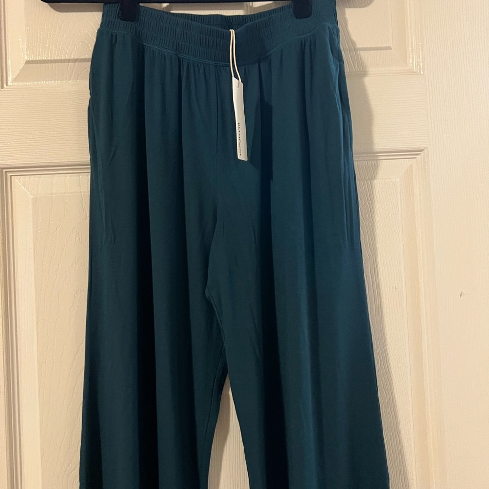 Richer Poorer Deep Teal Wide Leg Pants
